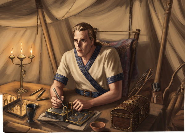 Volume 1 ONLY Illustrations from Treasures from the Book of Mormon workbook