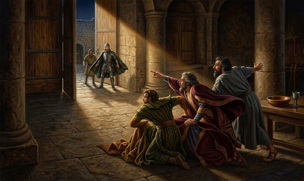 Volume 1 ONLY Illustrations from Treasures from the Book of Mormon workbook